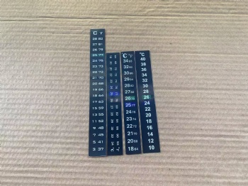 Thermometer Sticker